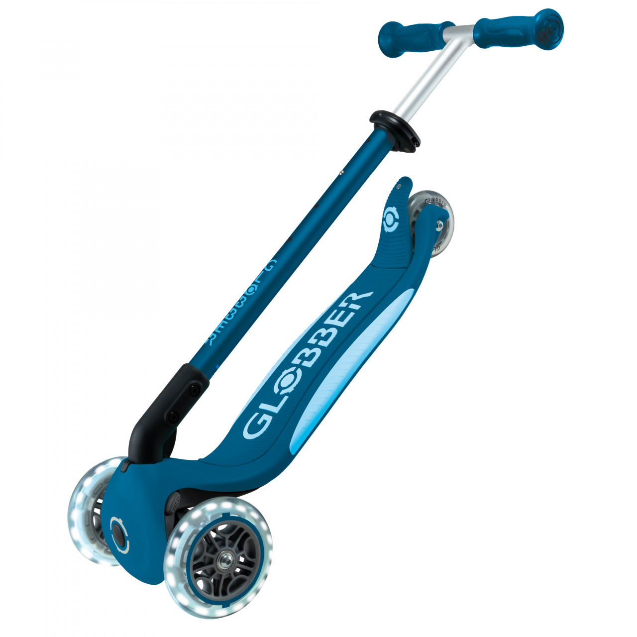 439 601 2 Scooter With Led Wheels Trolley Mode