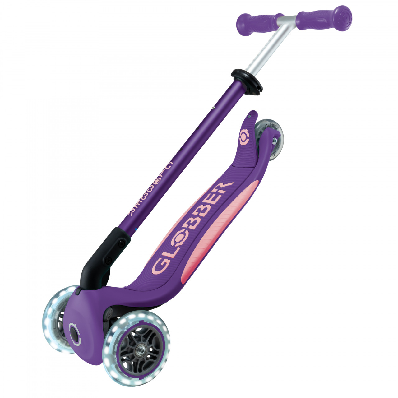 439 603 2 Scooter With Led Wheels Trolley Mode