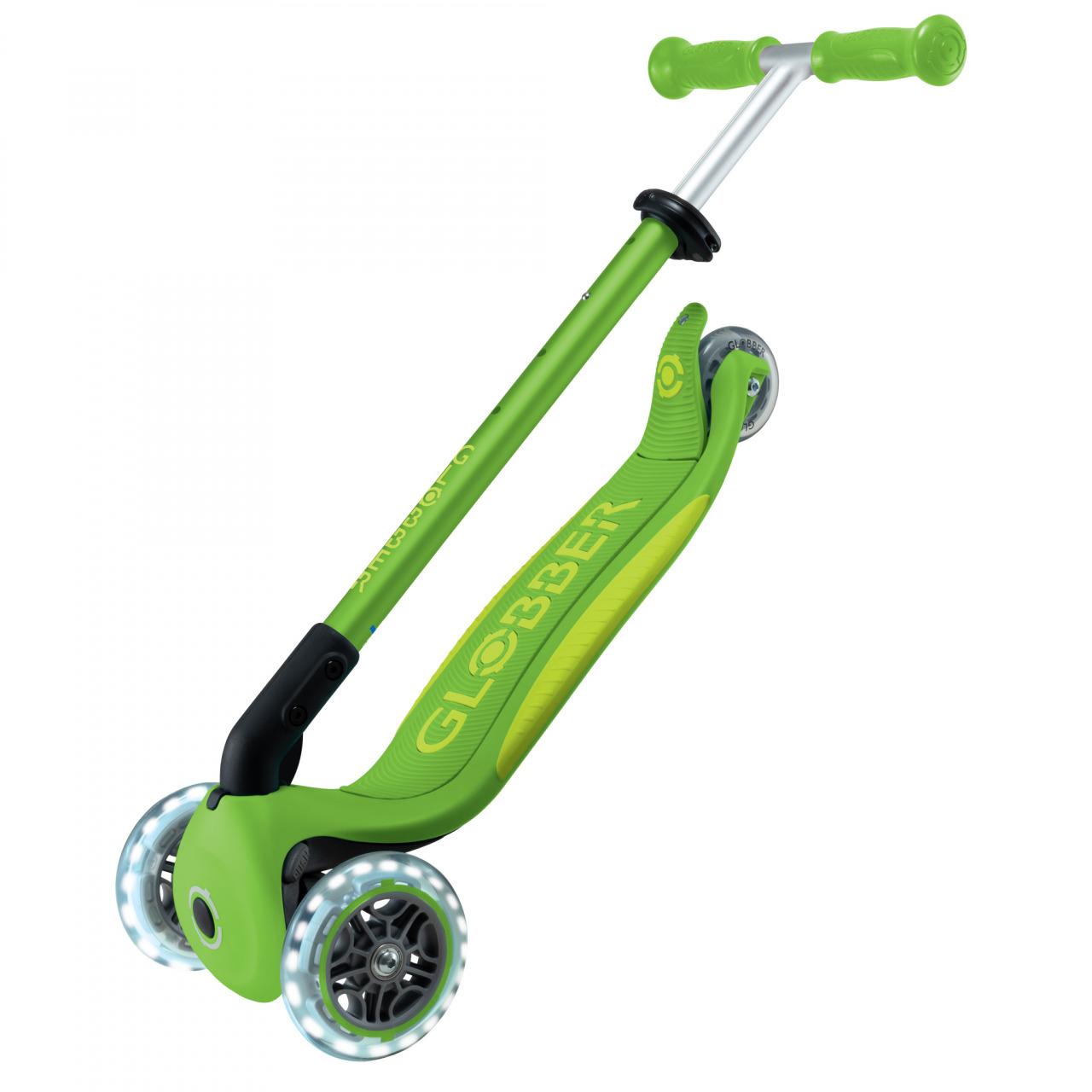 439 606 2 Scooter With Led Wheels Trolley Mode