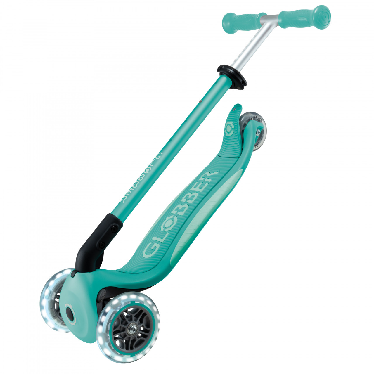 439 706 2 Scooter With Led Wheels Trolley Mode