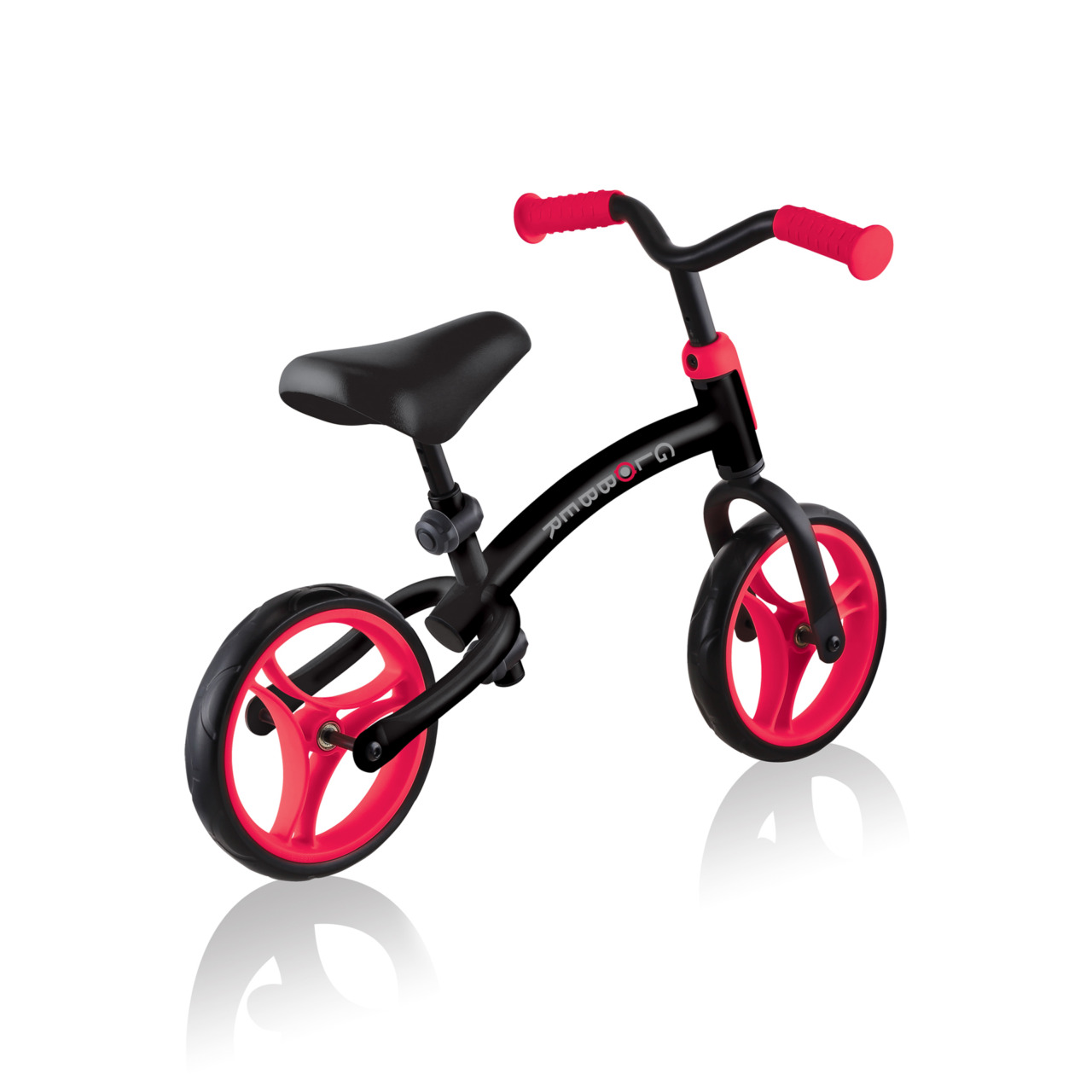 614 102 2 Adjustable Red Balance Bike For Toddlers