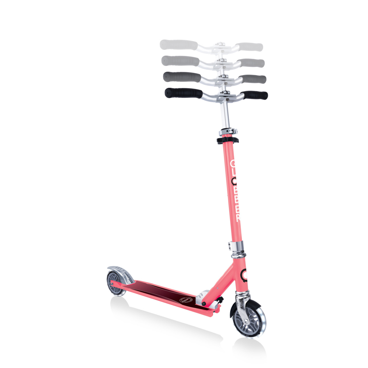 721 177 Height Adjustable Light Up Scooter