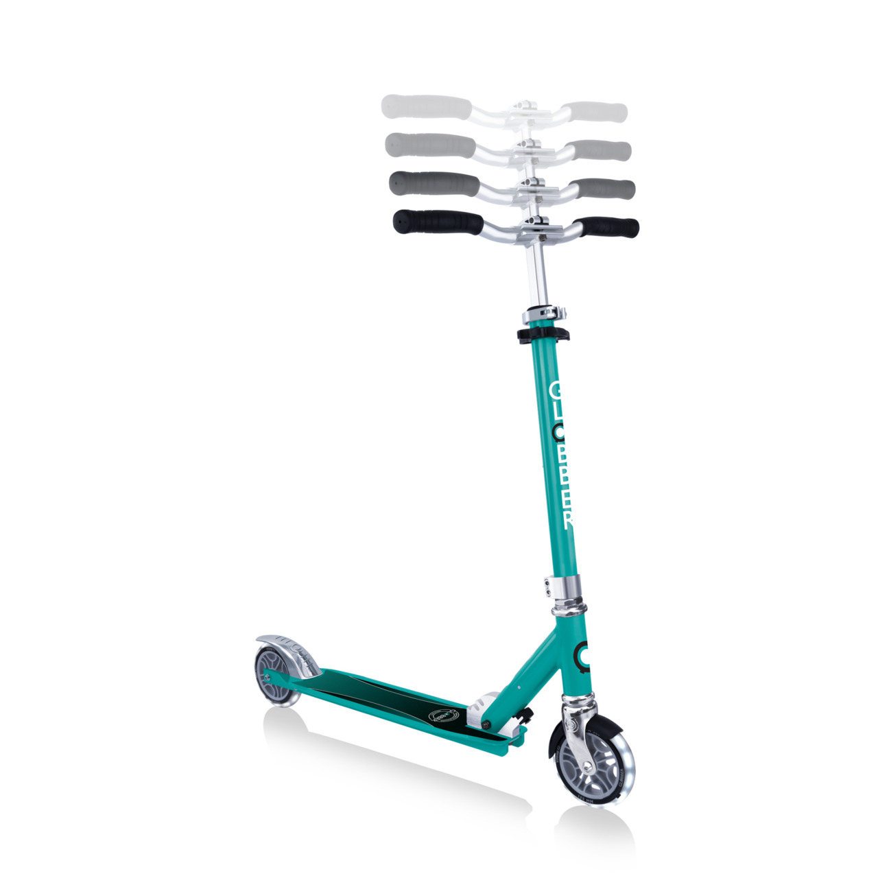 721 307 Height Adjustable Light Up Scooter