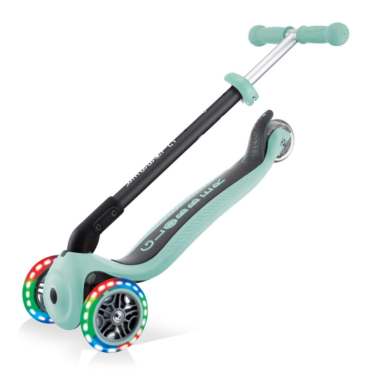 743 206 Light Up Foldable Scooter With Seat