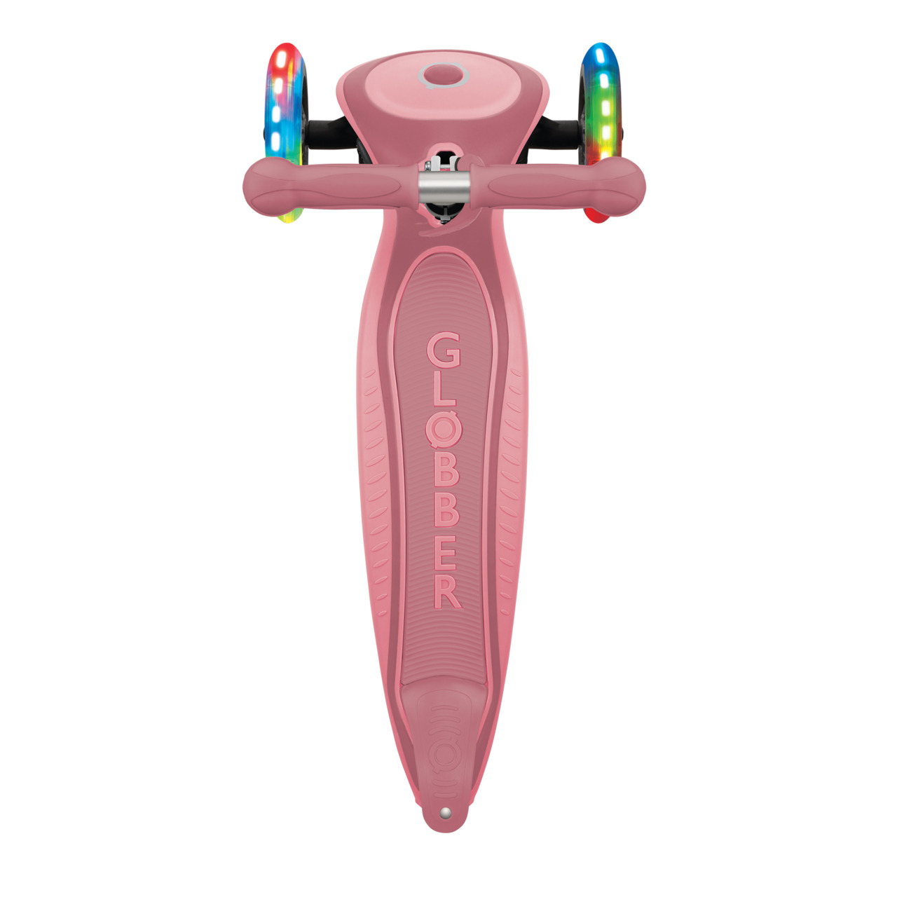 439 210 Pink Led Wheel Scooter