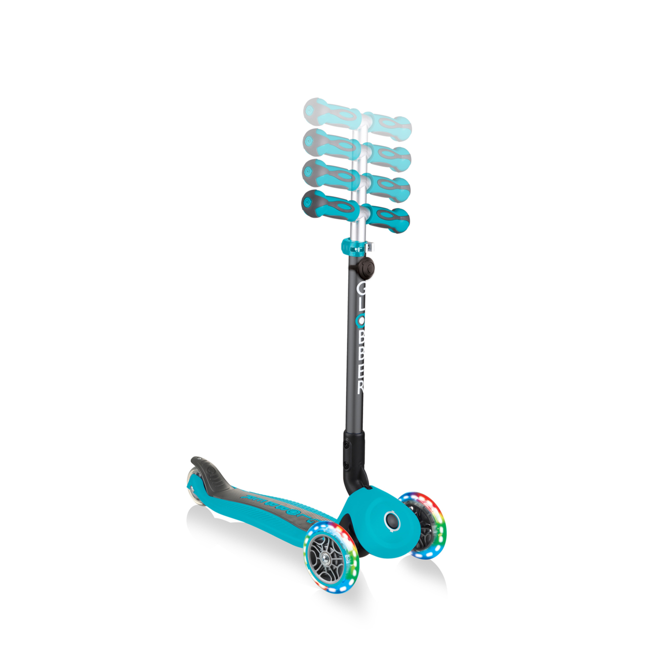 646 105 Blue Scooter With Adjustable T Bar