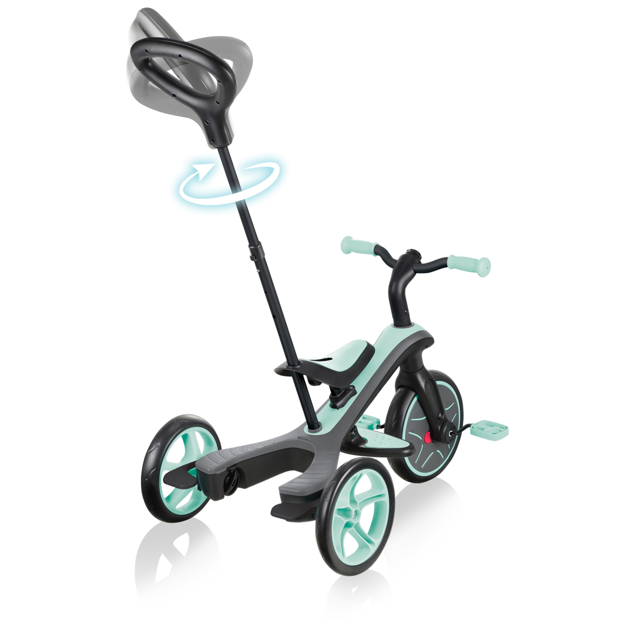 632 206 3 Tricycle With 2 Height Adjustable Parent Handle