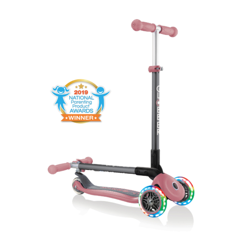 432 210 2 3 Wheel Folding Scooter With Lights