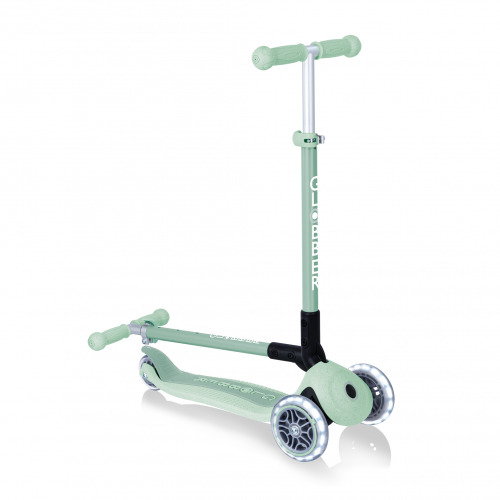 696 505 3 Wheel Folding Eco Scooter With Lights