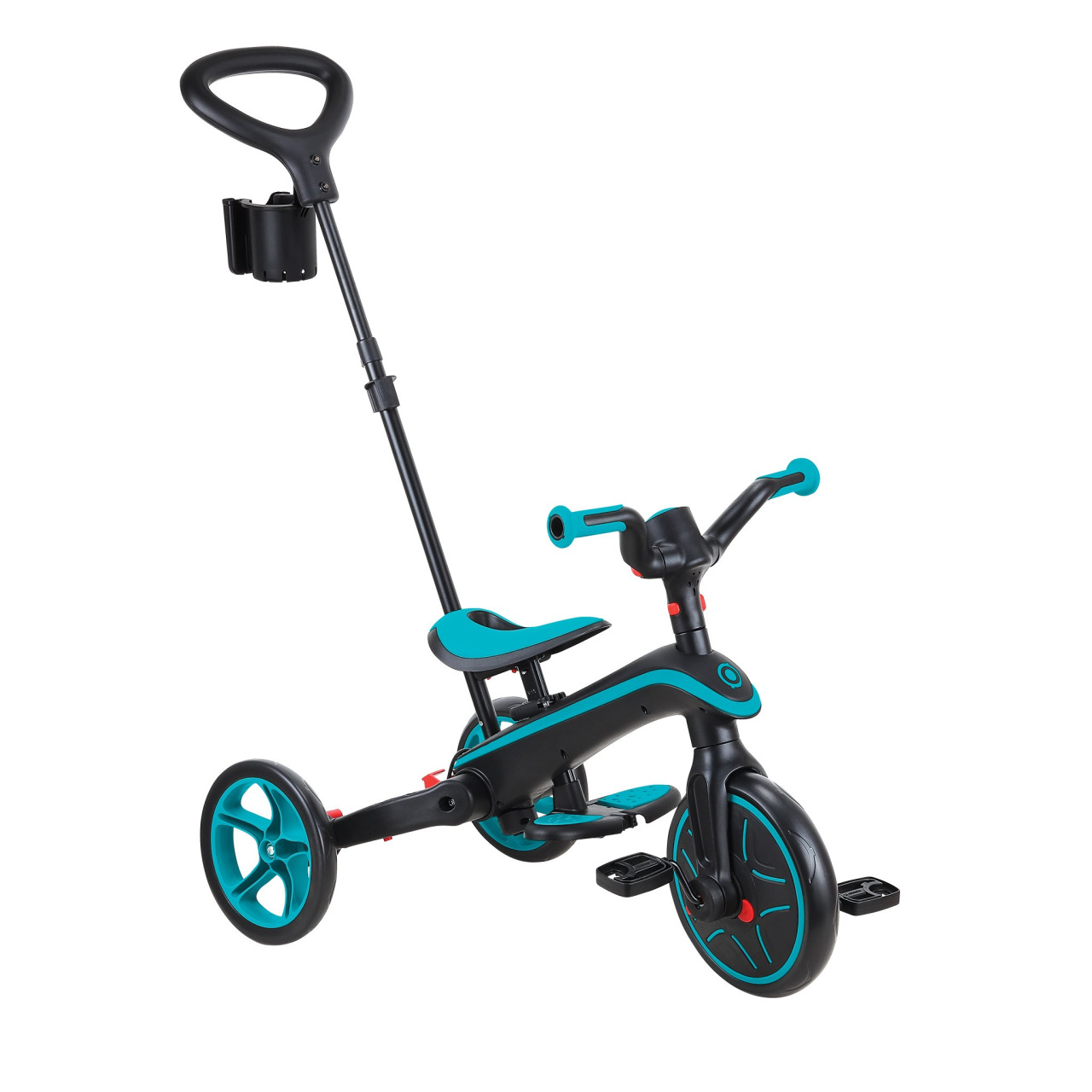 732 105 Foldable Tricycle With Push Handle