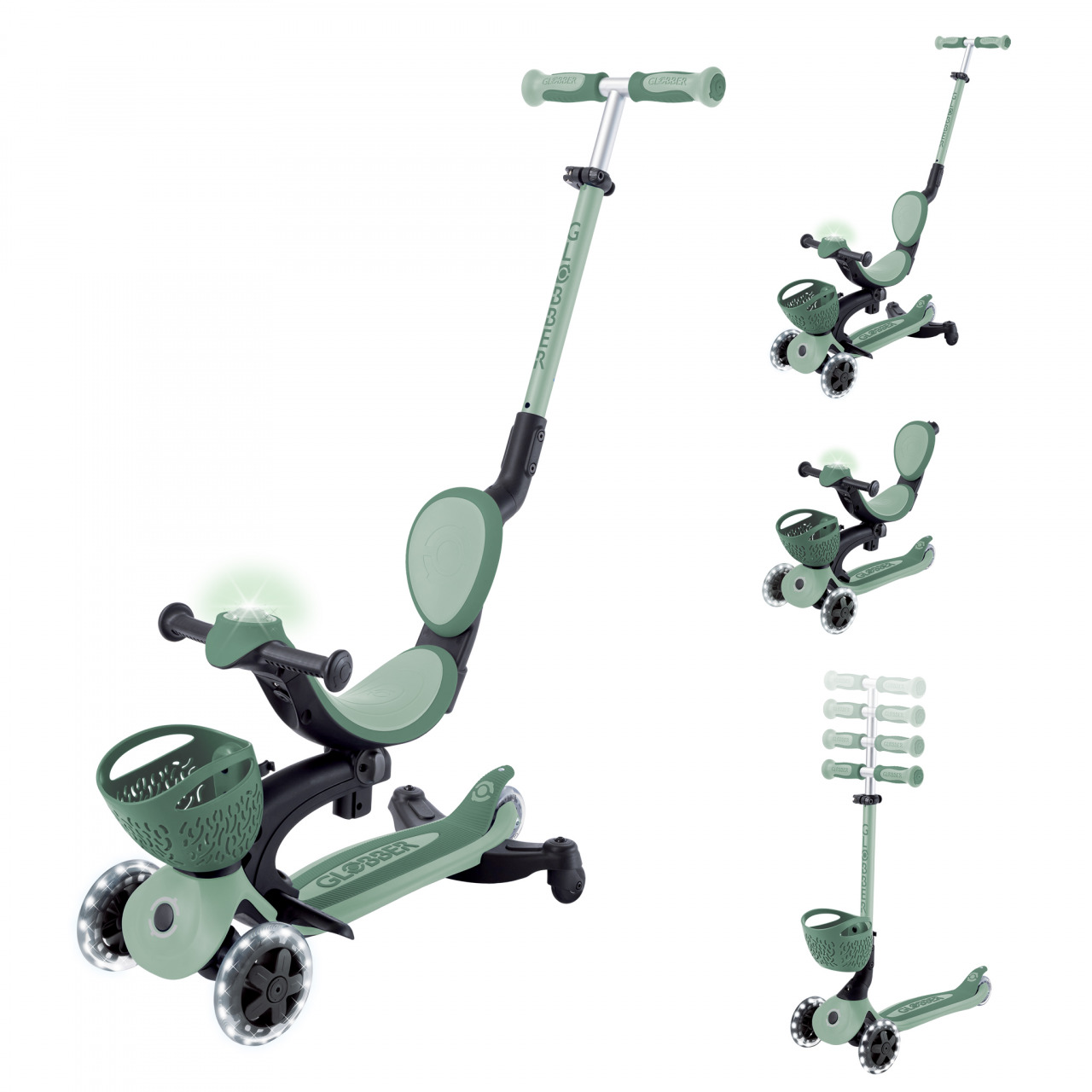 844 104 Toddler 3 Wheel Scooter 4modes