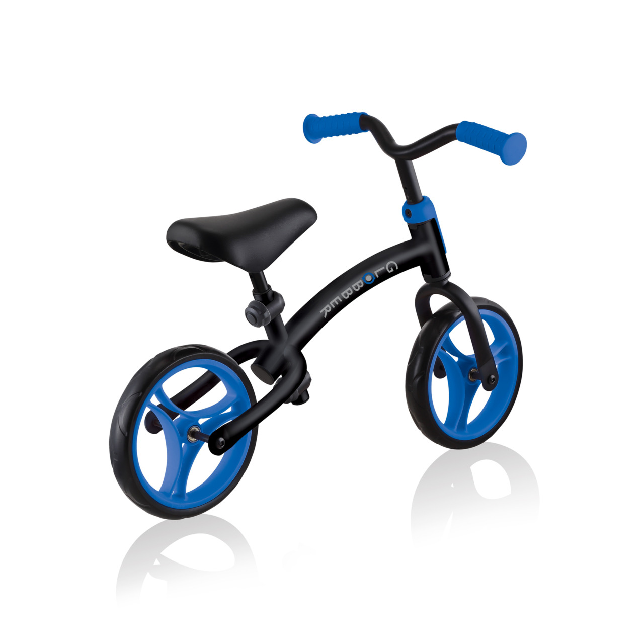 Black Blue Balance Bike