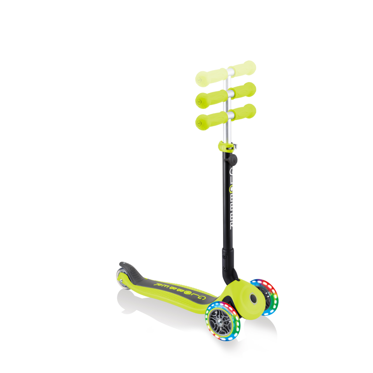 Blue Scooter With Adjustable T Bar