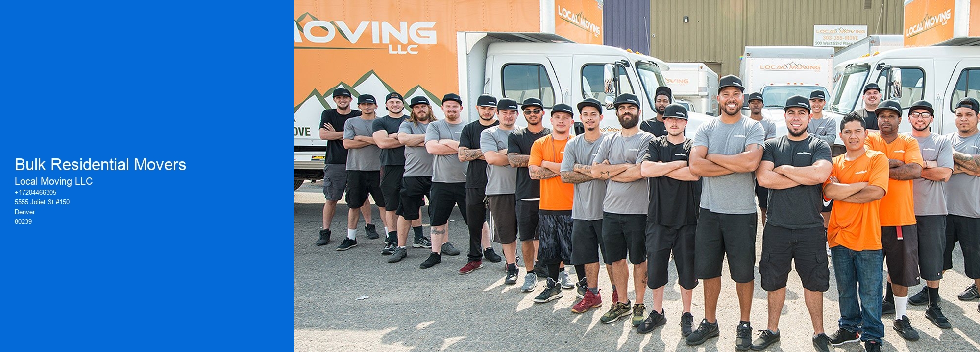 Bulk Residential Movers