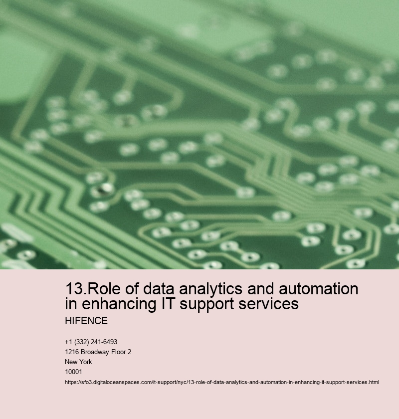 Importance of data analytics in improving IT support efficiency