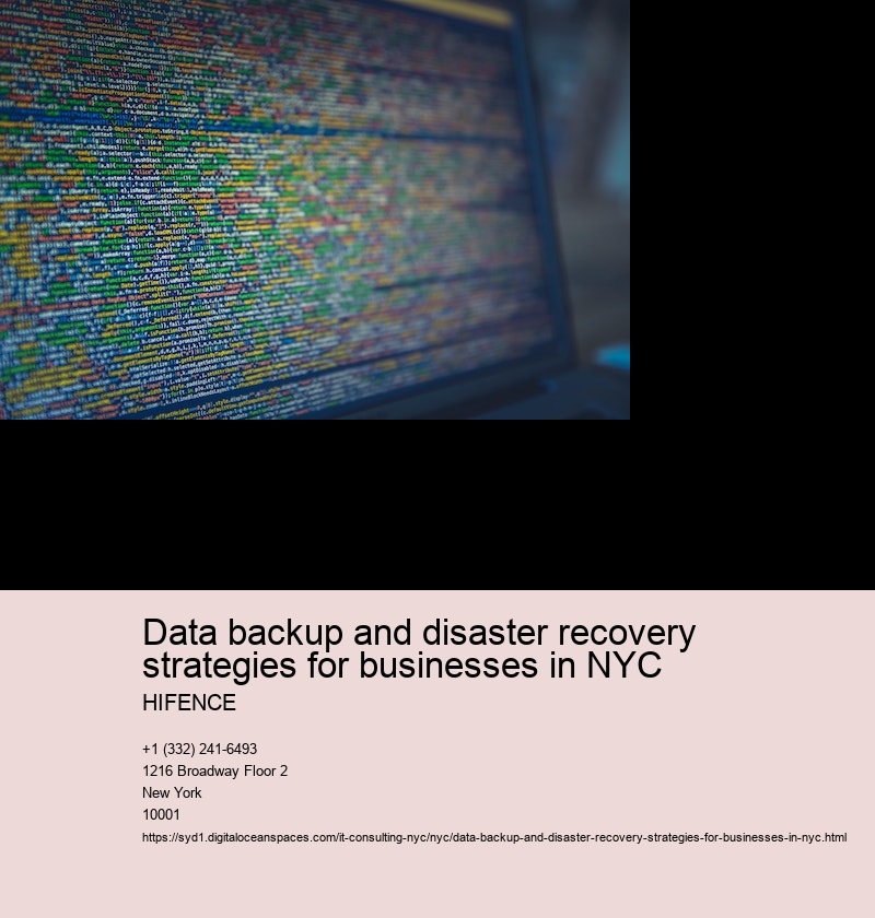 Importance of data backup and disaster recovery for NYC businesses