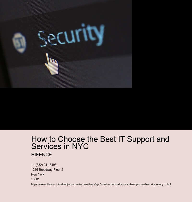 Assess your IT needs and requirements