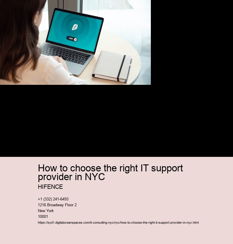 Determine your IT support needs