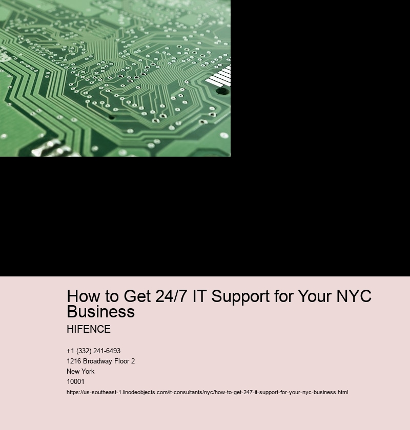 Understand the importance of having 24/7 IT support for your NYC business