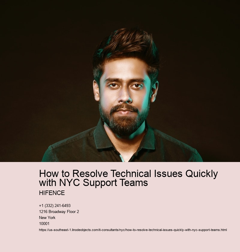 Identify the technical issue