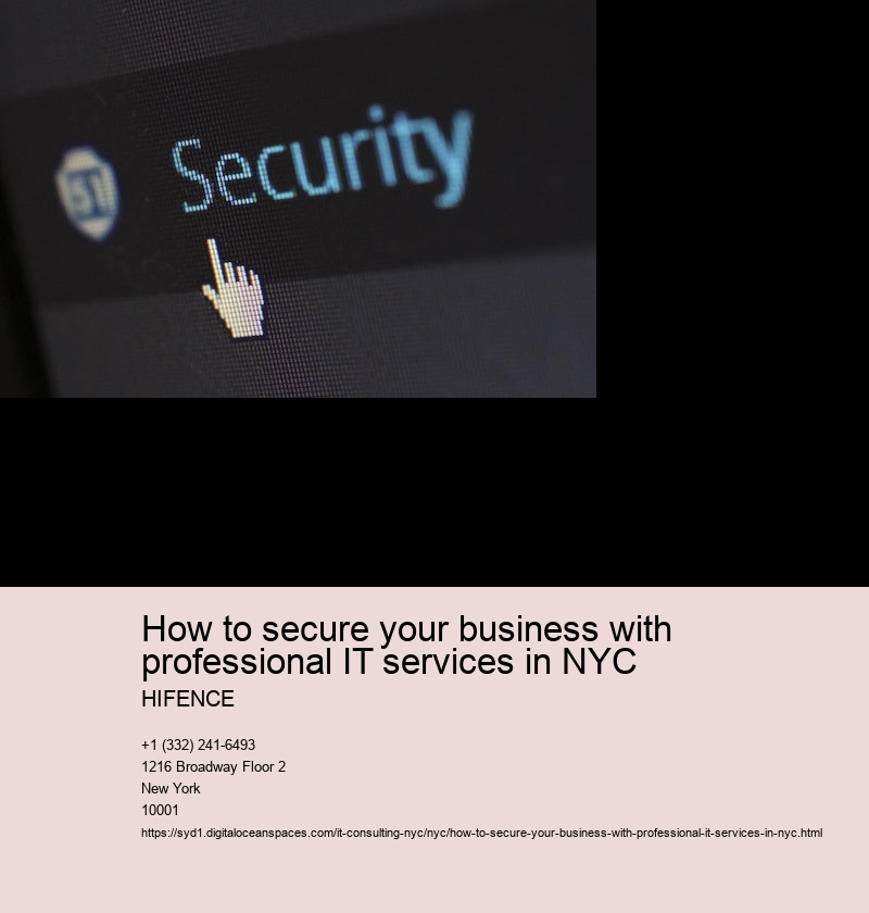 Assess your current IT infrastructure and identify vulnerabilities