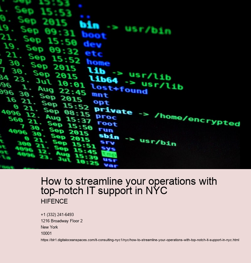 Assess current IT infrastructure and identify areas for improvement