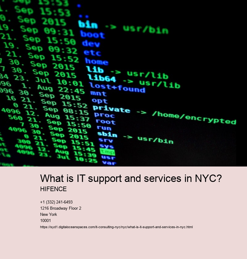 Importance of IT support for businesses in NYC
