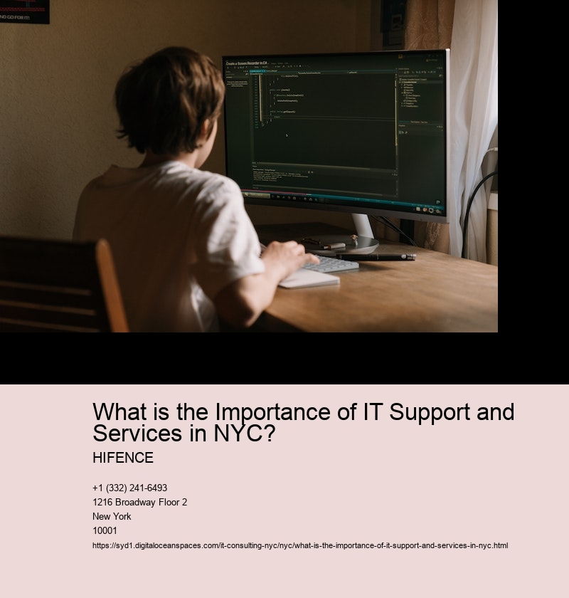 Benefits of IT Support for Businesses in NYC