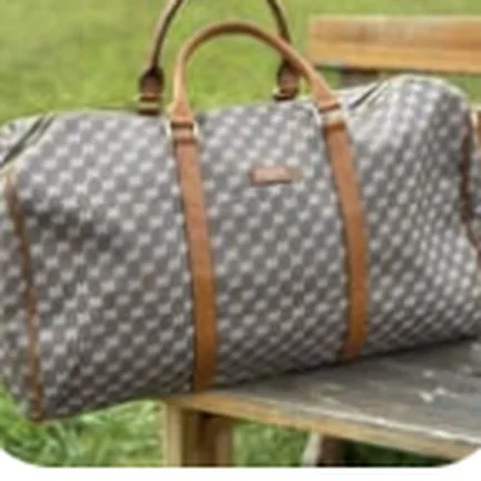 David Jones weekender, monogram