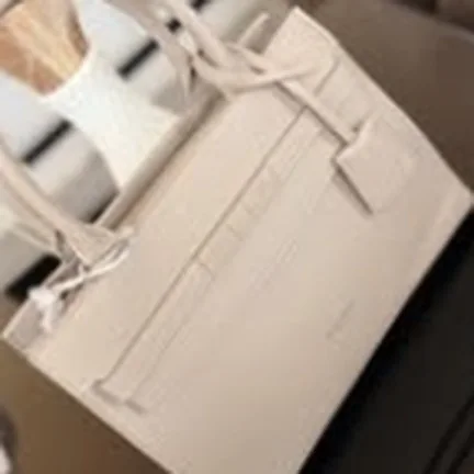 David Jones handbag, ivory