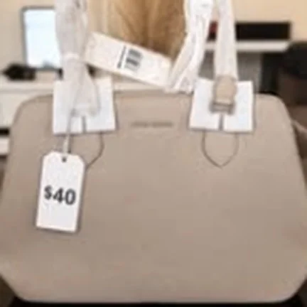 David Jones handbag, taupe