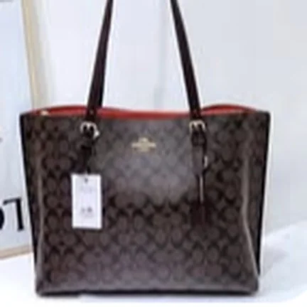 Coach signature tote, brown