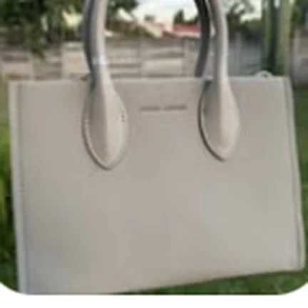 Handbag, beige tote