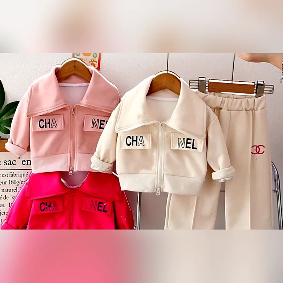 Collared zip tracksuit