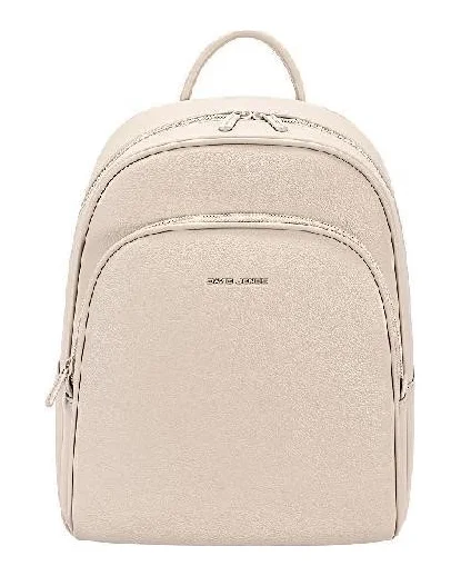 Zip backpack, cream