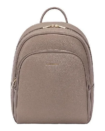 Zip backpack, taupe