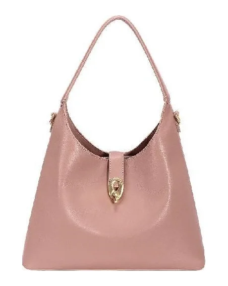 Hobo bag with clasp