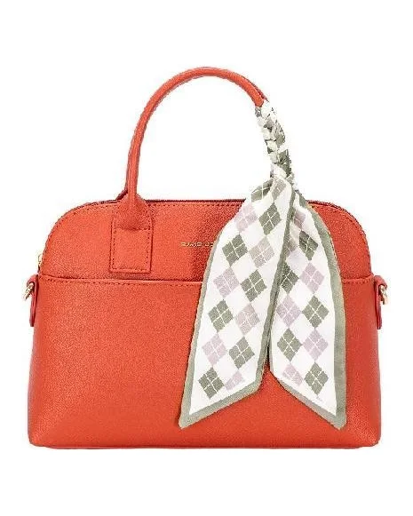 Dome bag with scarf