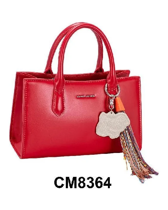 Mini tote with charm