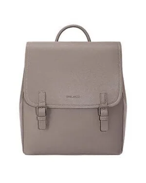 Flap backpack with buckles