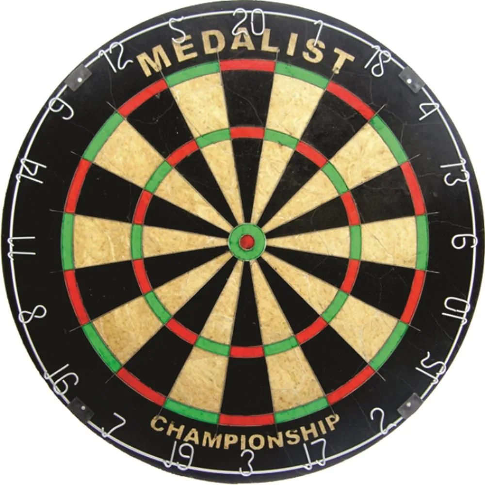Championship bristle dartboard