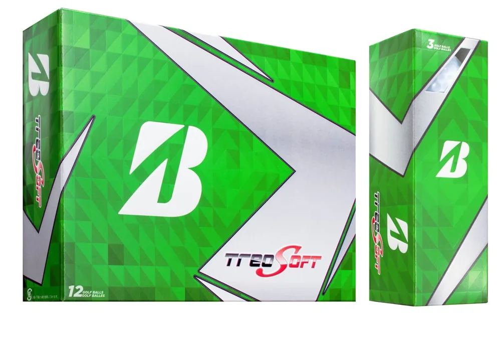 Bridgestone Treosoft golf balls, dozen