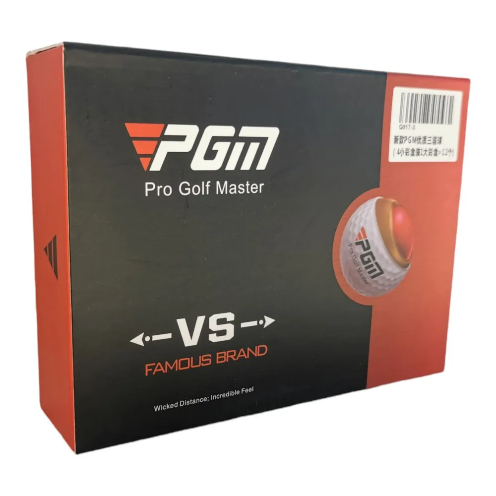 Distance golf balls, dozen