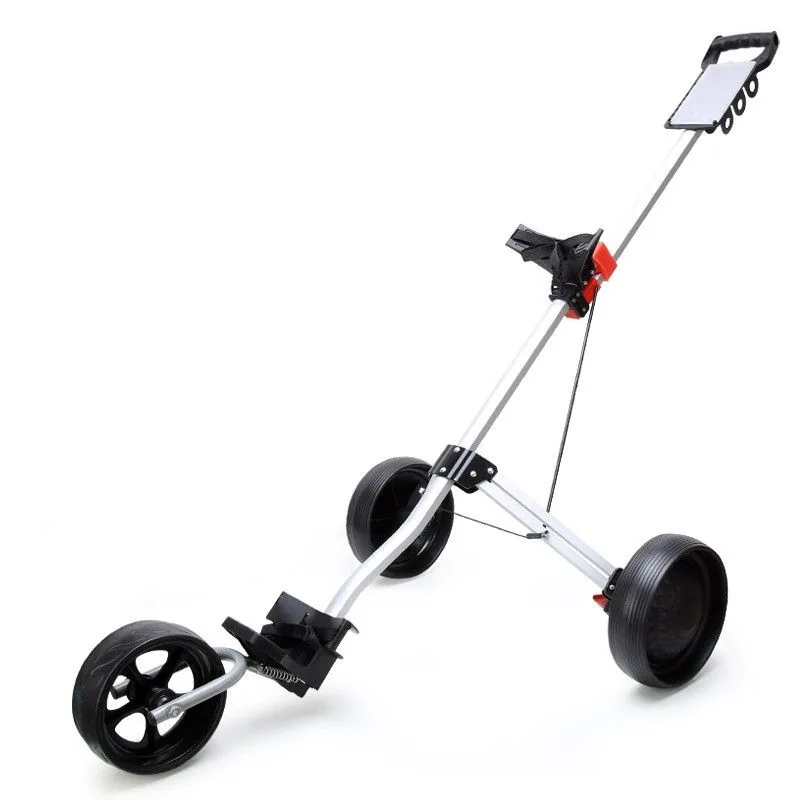 3-wheel push trolley