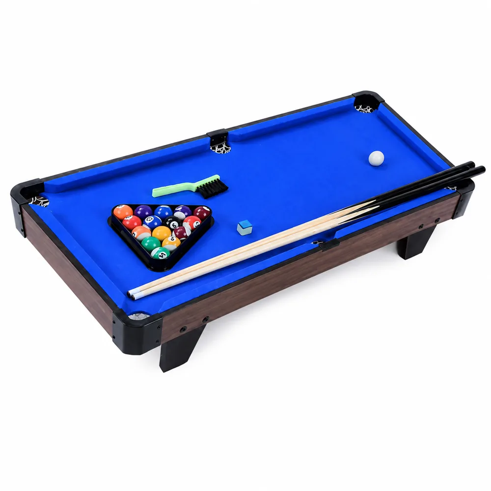 3ft tabletop pool table set