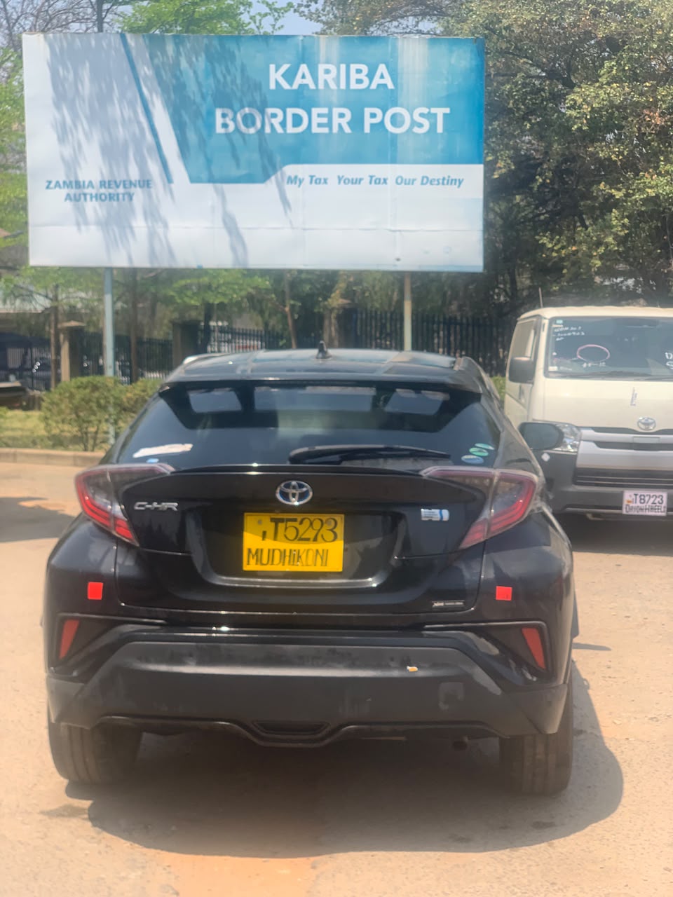 At the Kariba border post