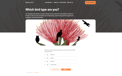 bird type