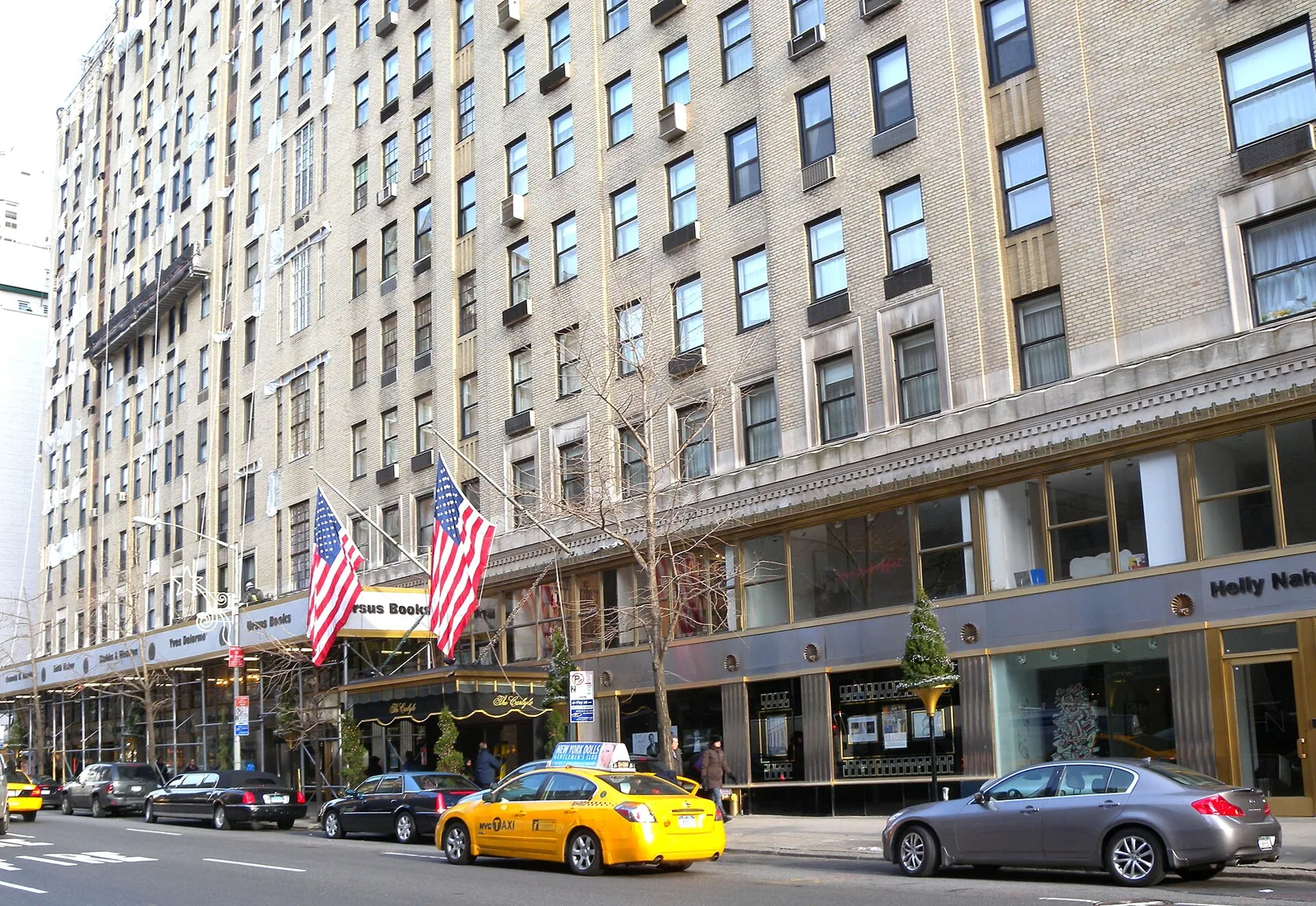 The Carlyle hotel on Madison Avenue, where the welcome drinks were held at Bemelmans Bar | Wedded Wonderland