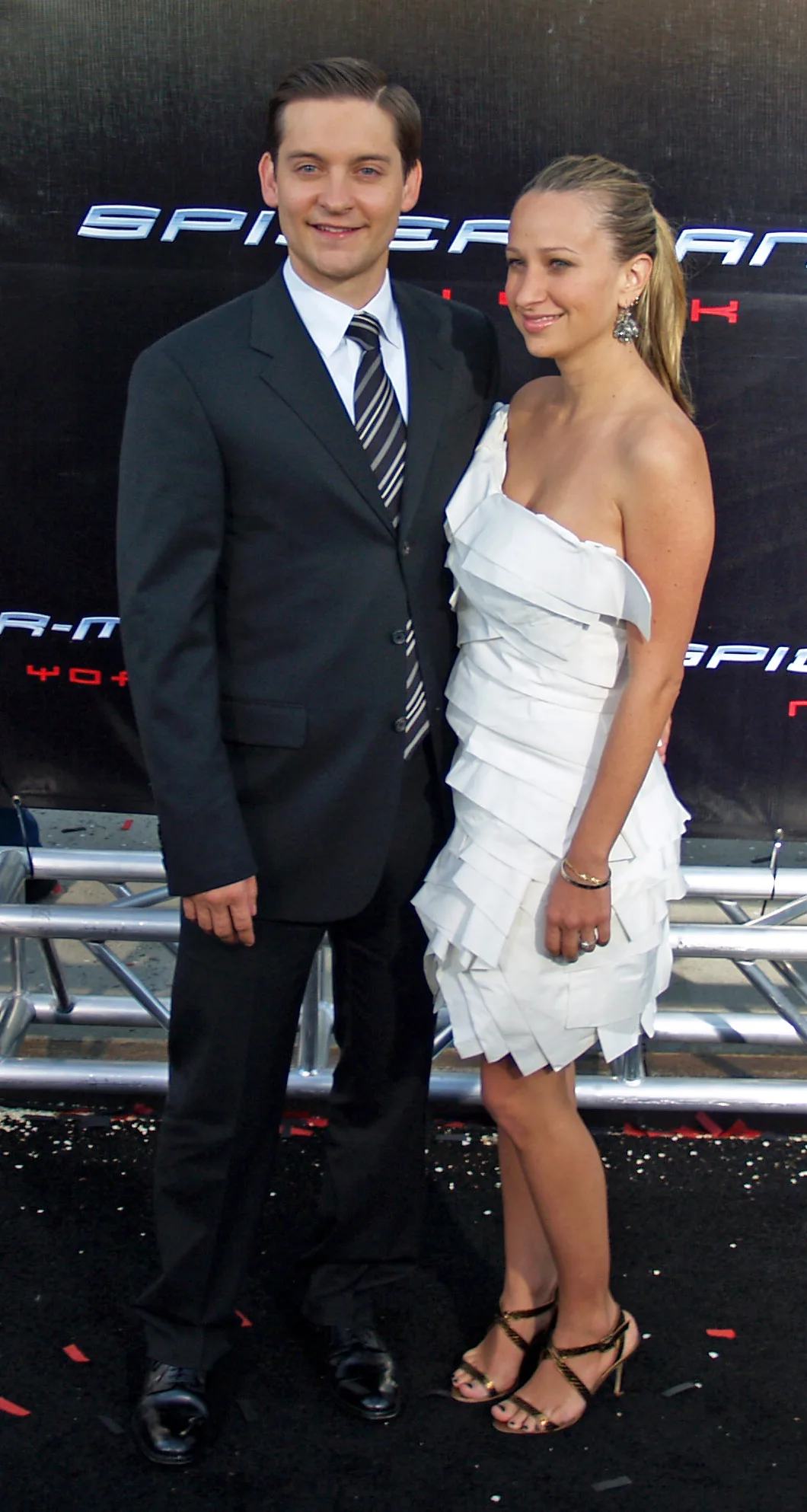 Jennifer Meyer and Tobey Maguire together, the former spouse as celebrant | Wedded Wonderland